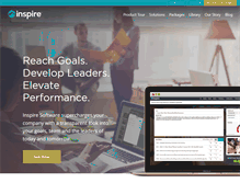 Tablet Screenshot of inspiresoftware.com